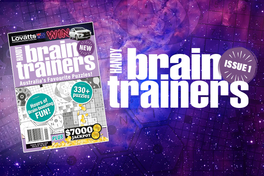 Lovatts Media Launches Handy BrainTrainers, a Smart New Title for Puzzle Lovers